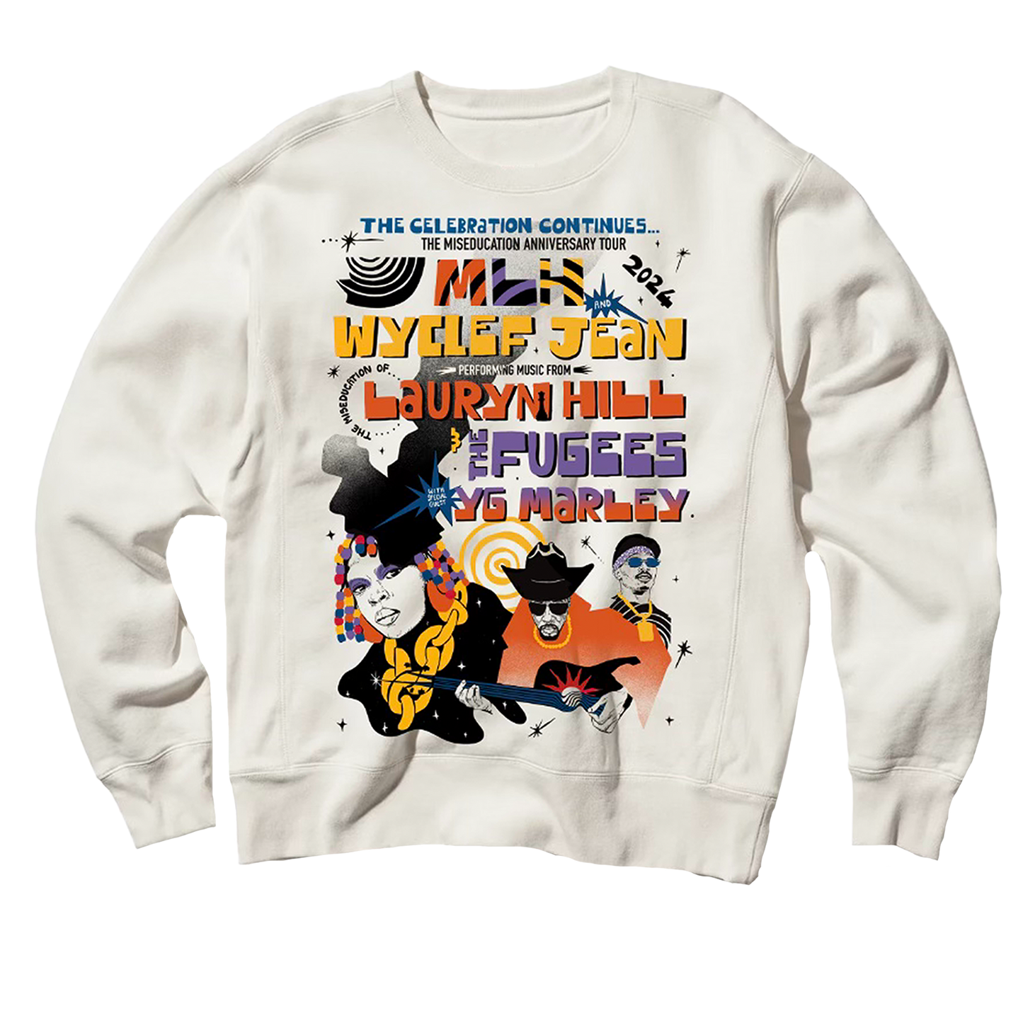 MLH X FUGEES X YG TOUR CREWNECK