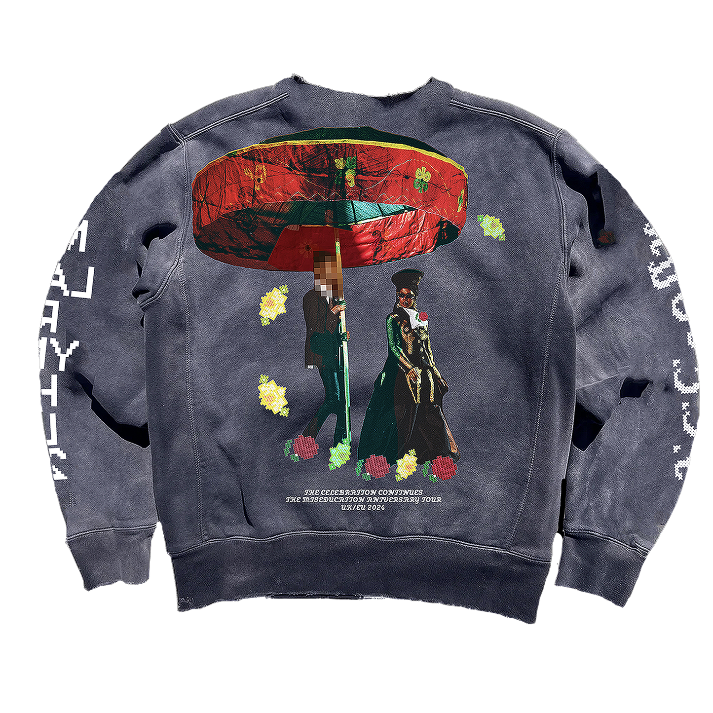MLH CROSS STITCH CREWNECK