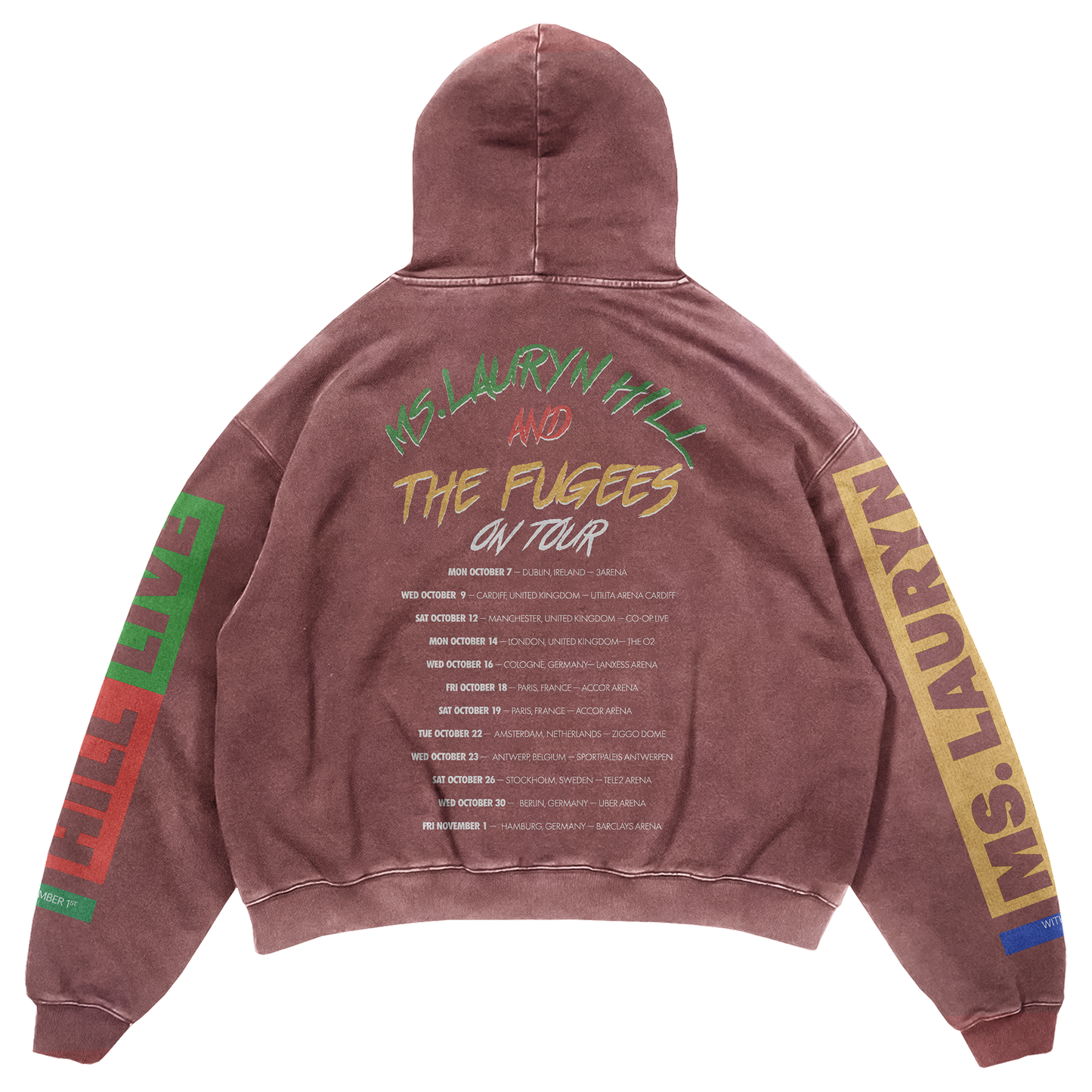 MLH X FUGEES LIVE HOODIE