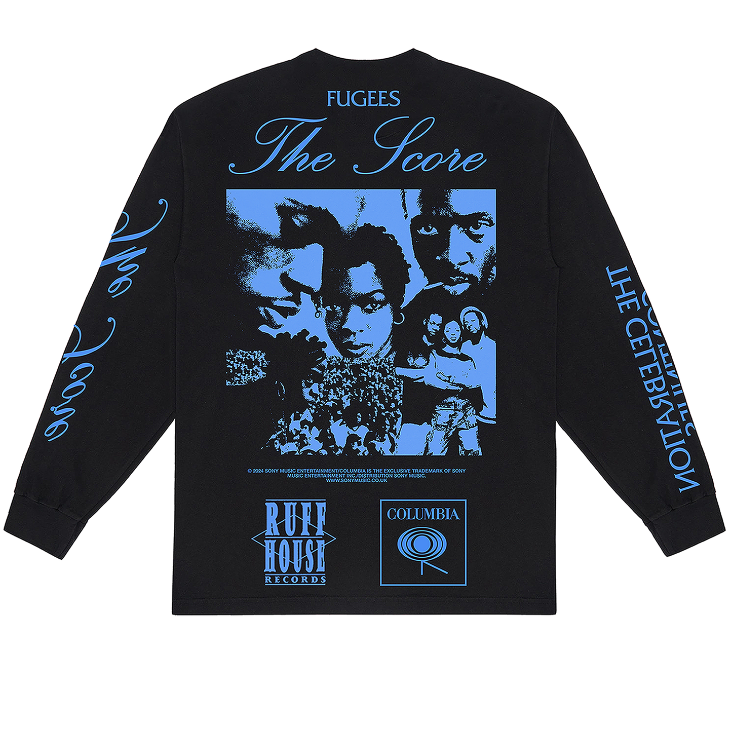 BLUE FUGEES THE SCORE LONG SLEEVE TEE
