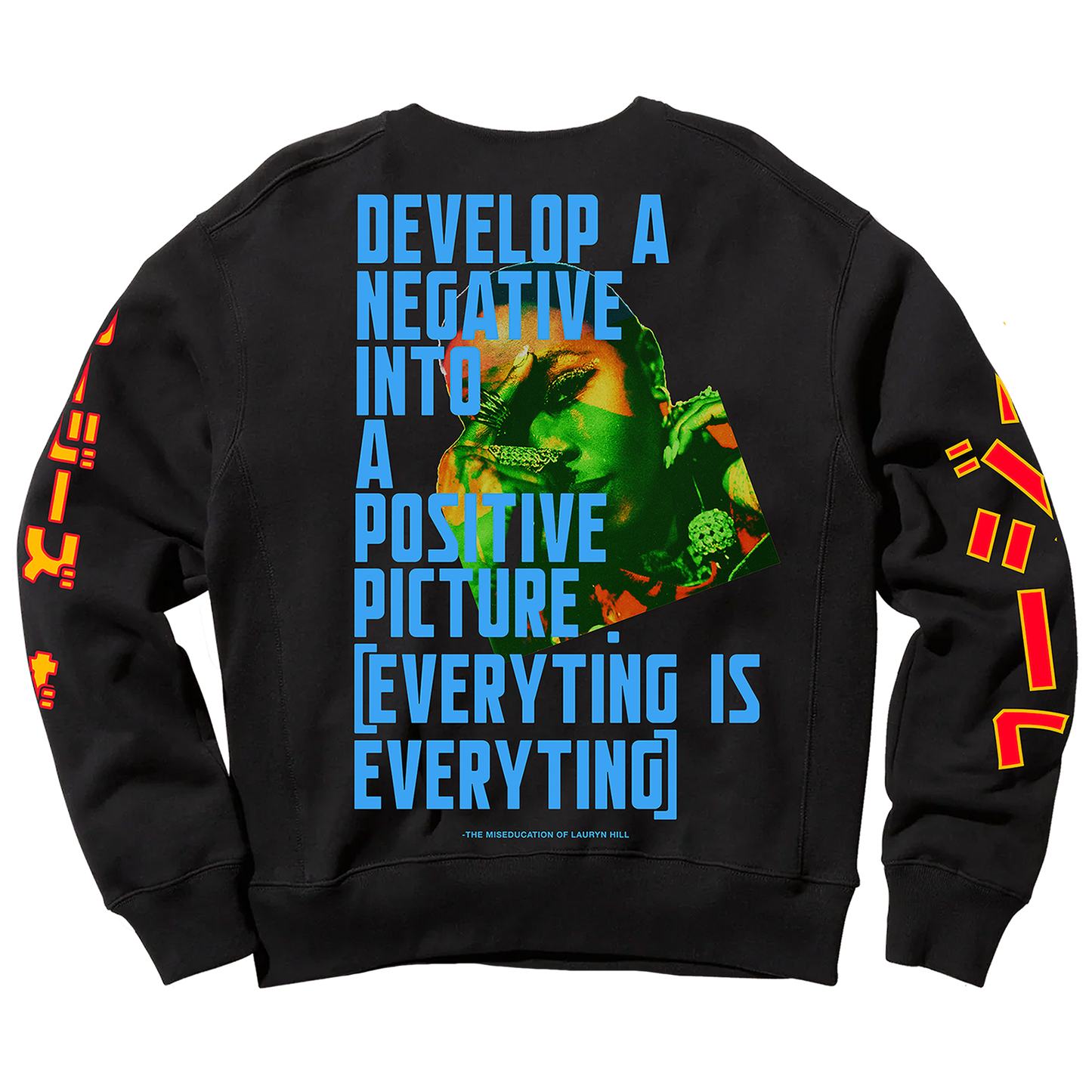 NEGATIVE TO POSITIVE CREWNECK