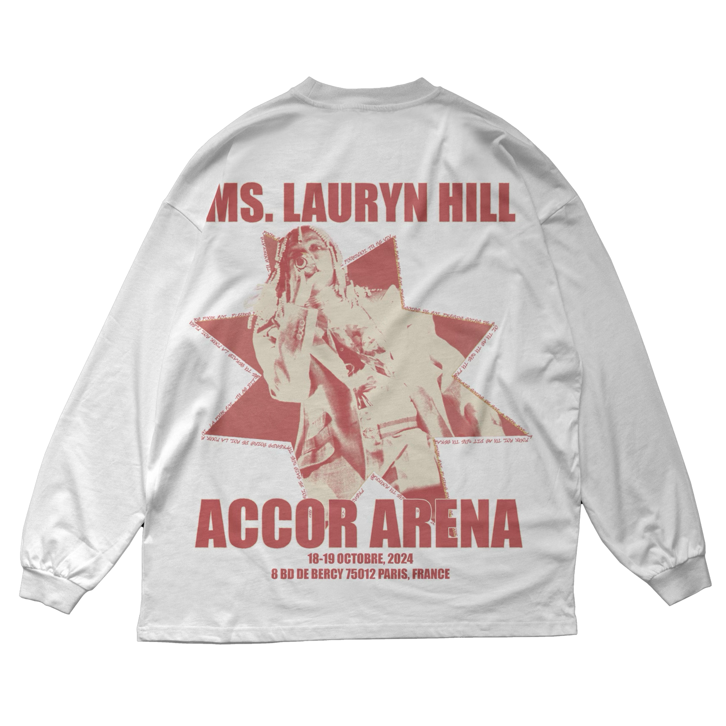 MLH PARIS POP-UP STAR LONG SLEEVE TEE