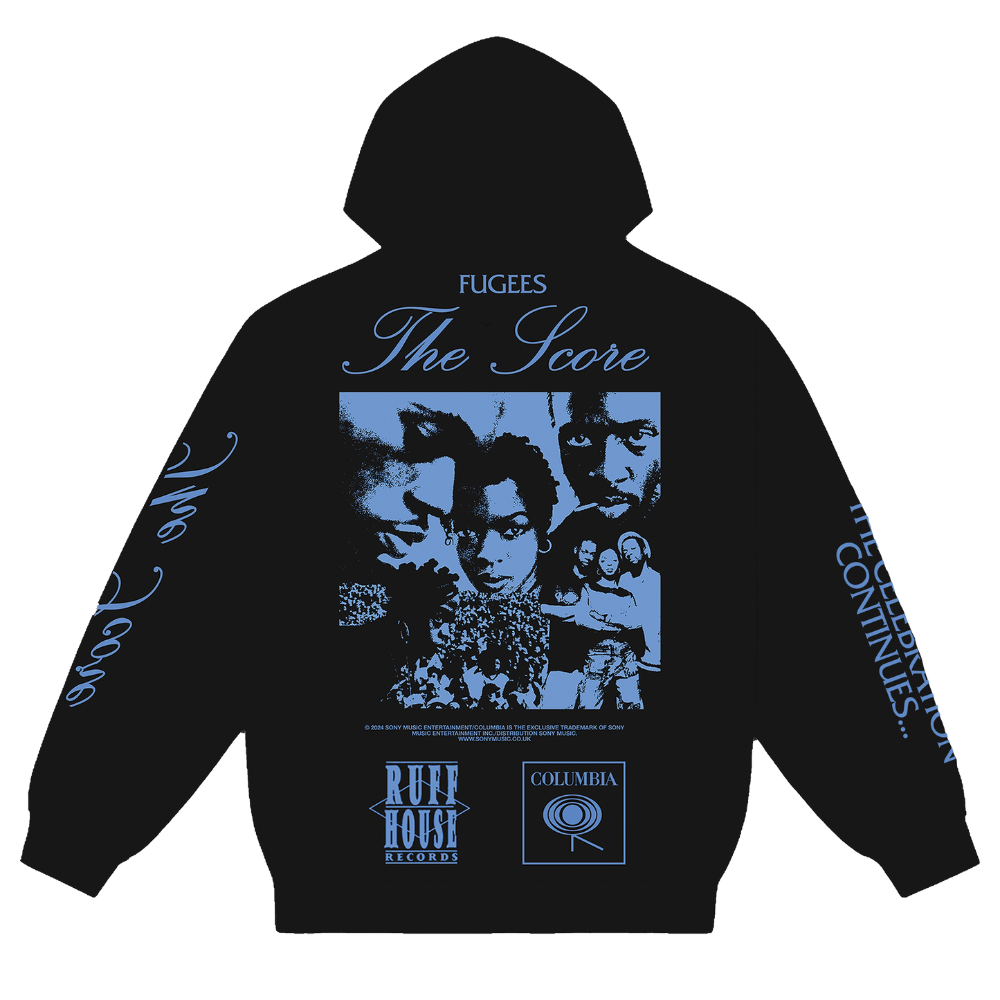 BLUE FUGEES THE SCORE HOODIE