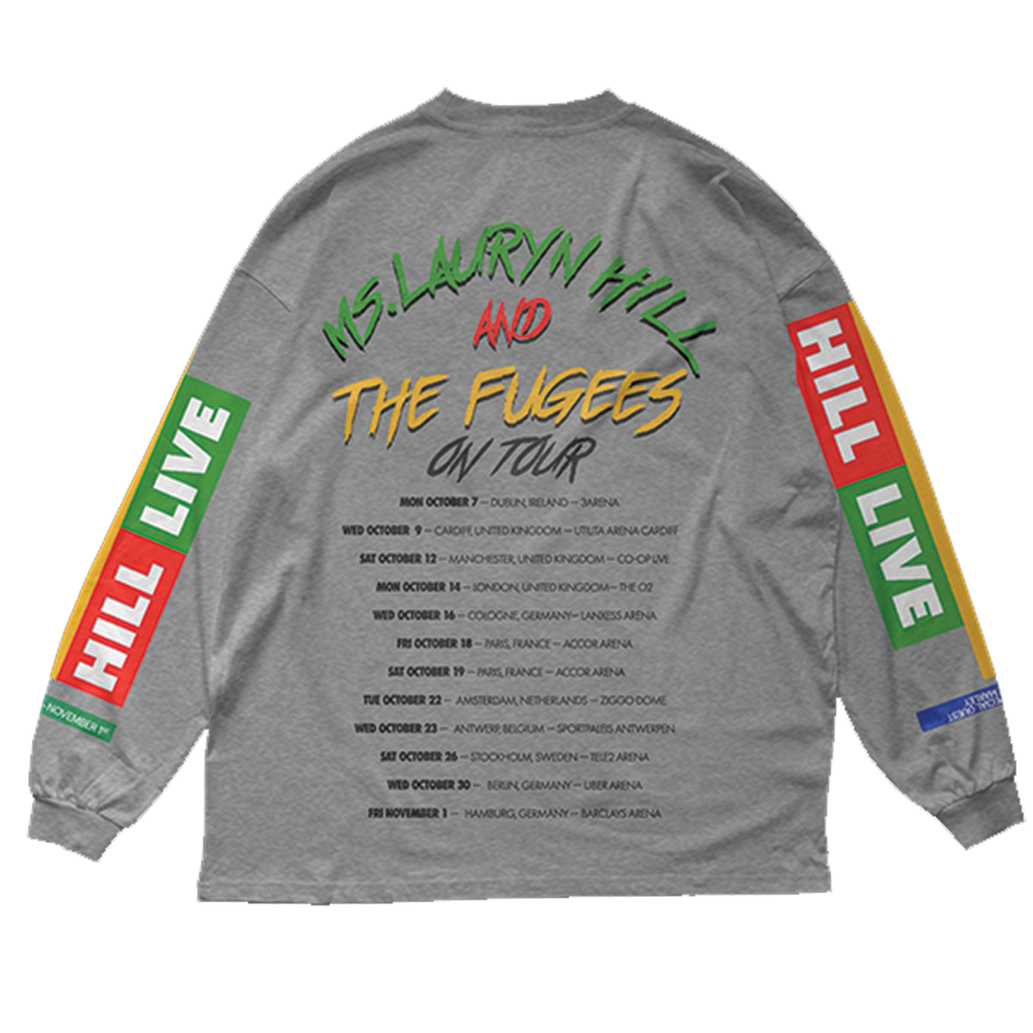 MLH X FUGEES LIVE LONG SLEEVE TEE