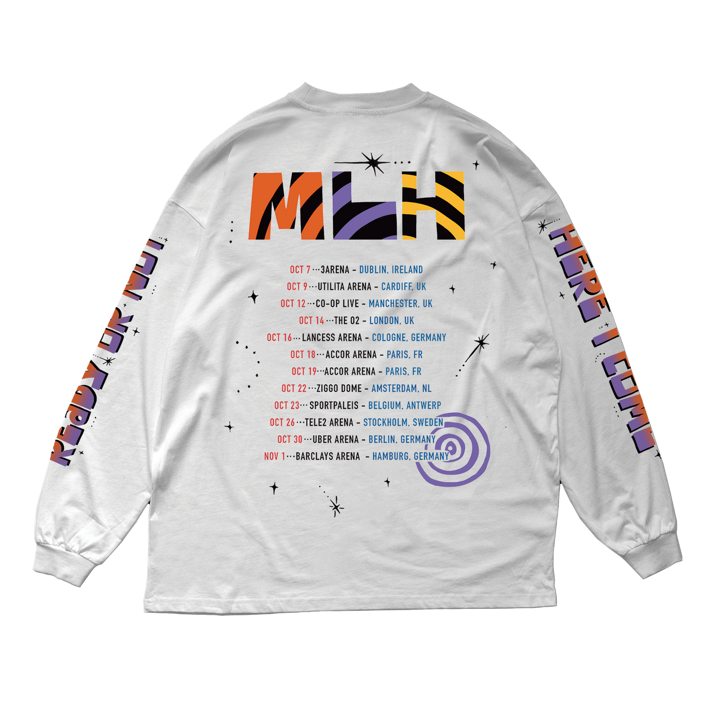 MLH X FUGEES X YG TOUR LONG SLEEVE TEE