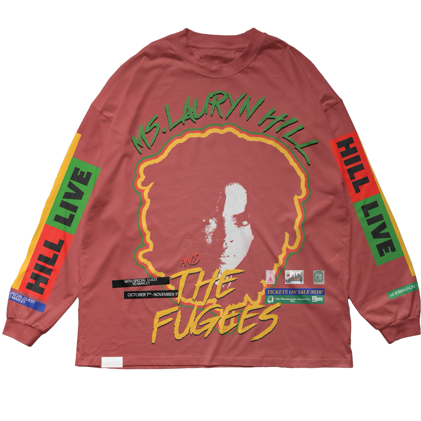 MLH X FUGEES LIVE LONG SLEEVE TEE