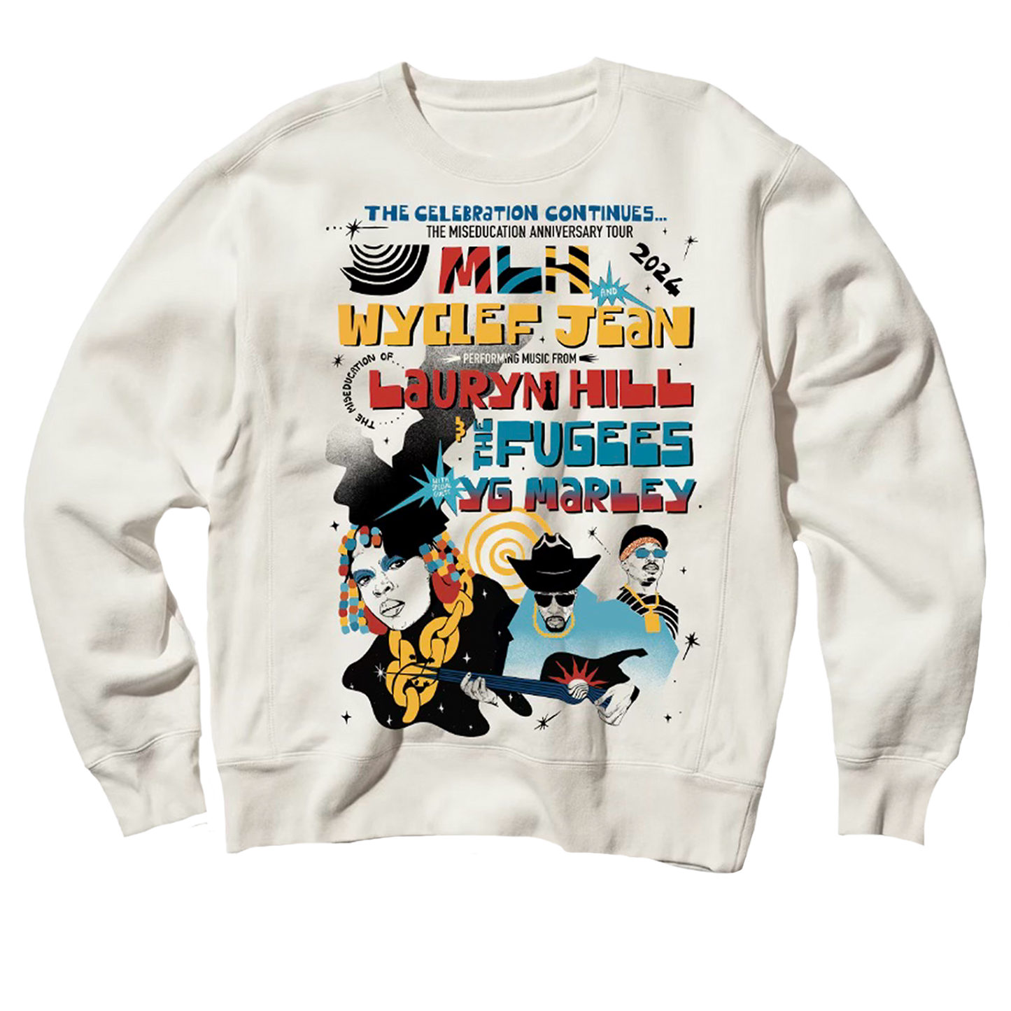 MLH X FUGEES X YG TOUR CREWNECK