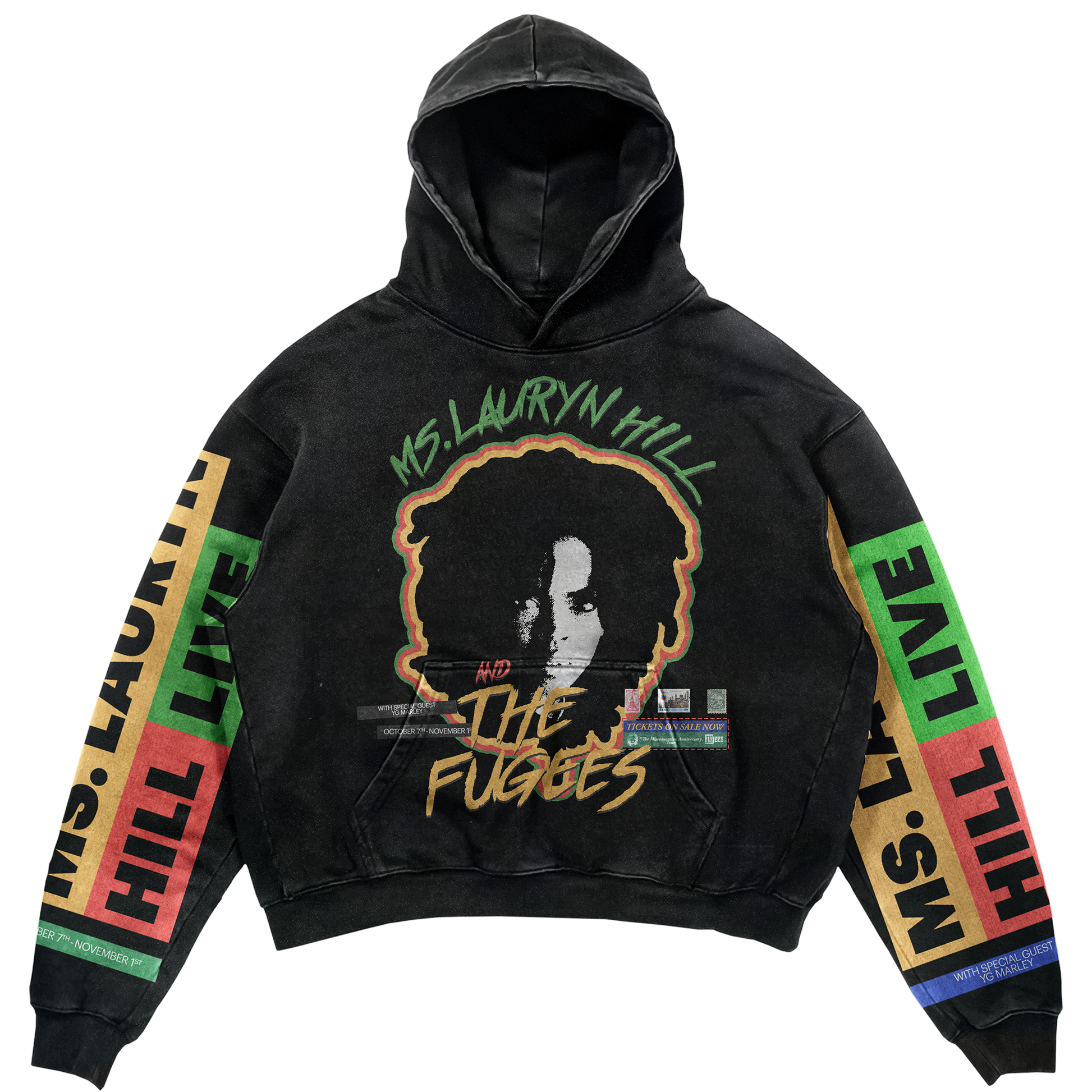 MLH X FUGEES LIVE HOODIE – Ms. Lauryn Hill MLH X FUGEES LIVE HOODIE – Ms. Lauryn Hill