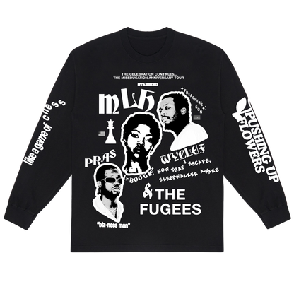 FUGEES' READY OR NOT LYRIC LONG SLEEVE TEE