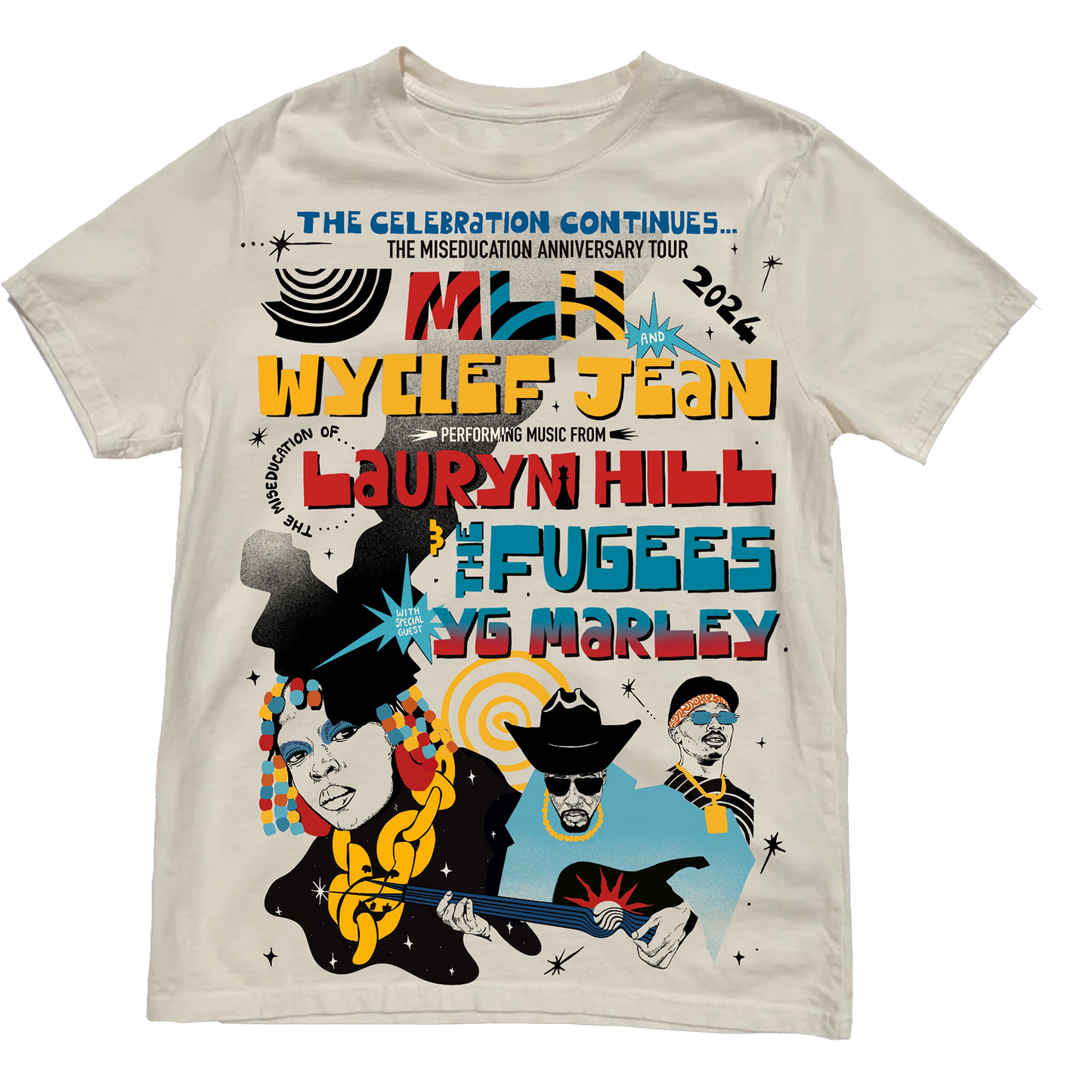 MLH X FUGEES X YG TOUR TEE