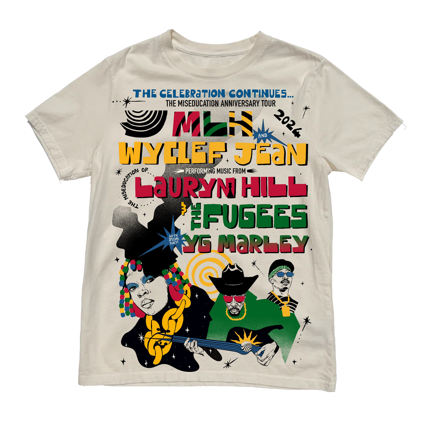 MLH X FUGEES X YG TOUR TEE