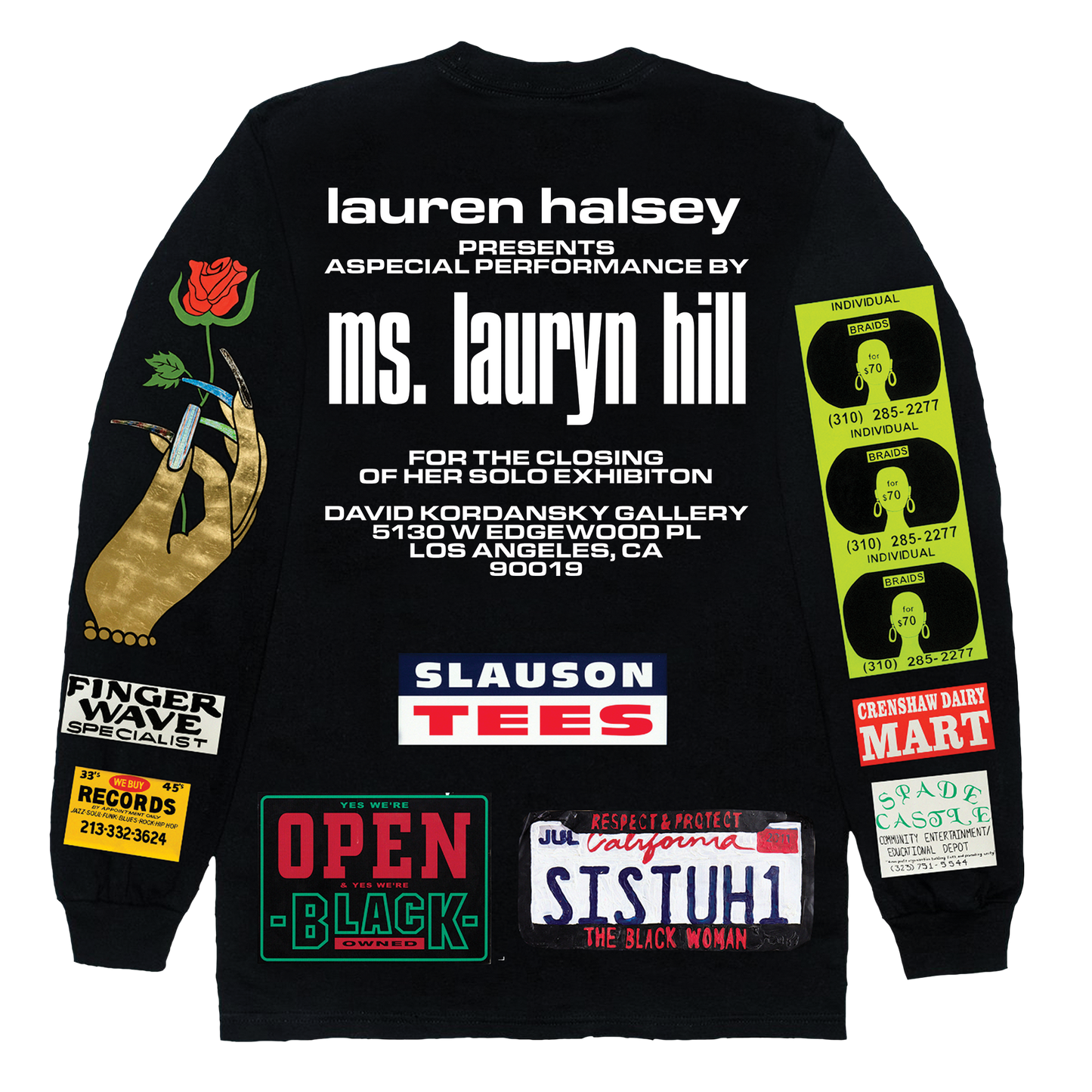 MLH X LAUREN HALSEY LONG SLEEVE TEE