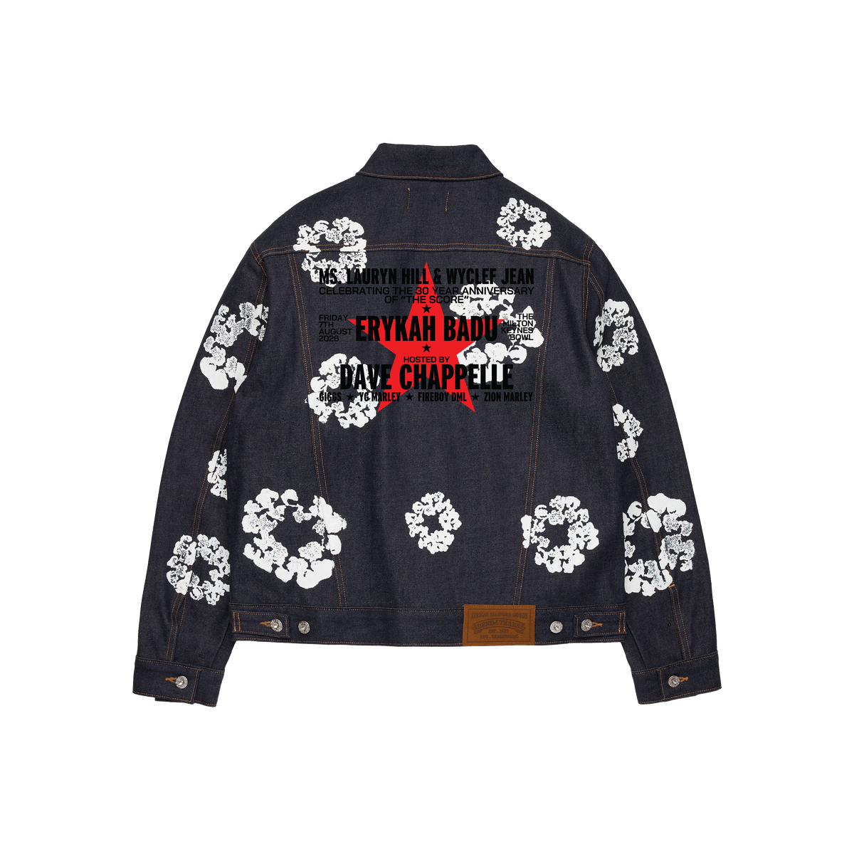 DENIM TEARS X DIAAPORA CALLING JACKET.