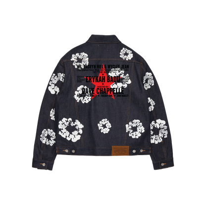 DENIM TEARS X DIAAPORA CALLING JACKET.