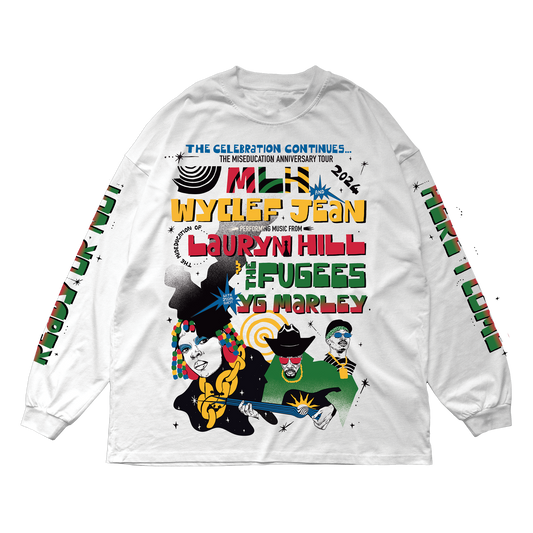 MLH X FUGEES X YG TOUR LONG SLEEVE TEE